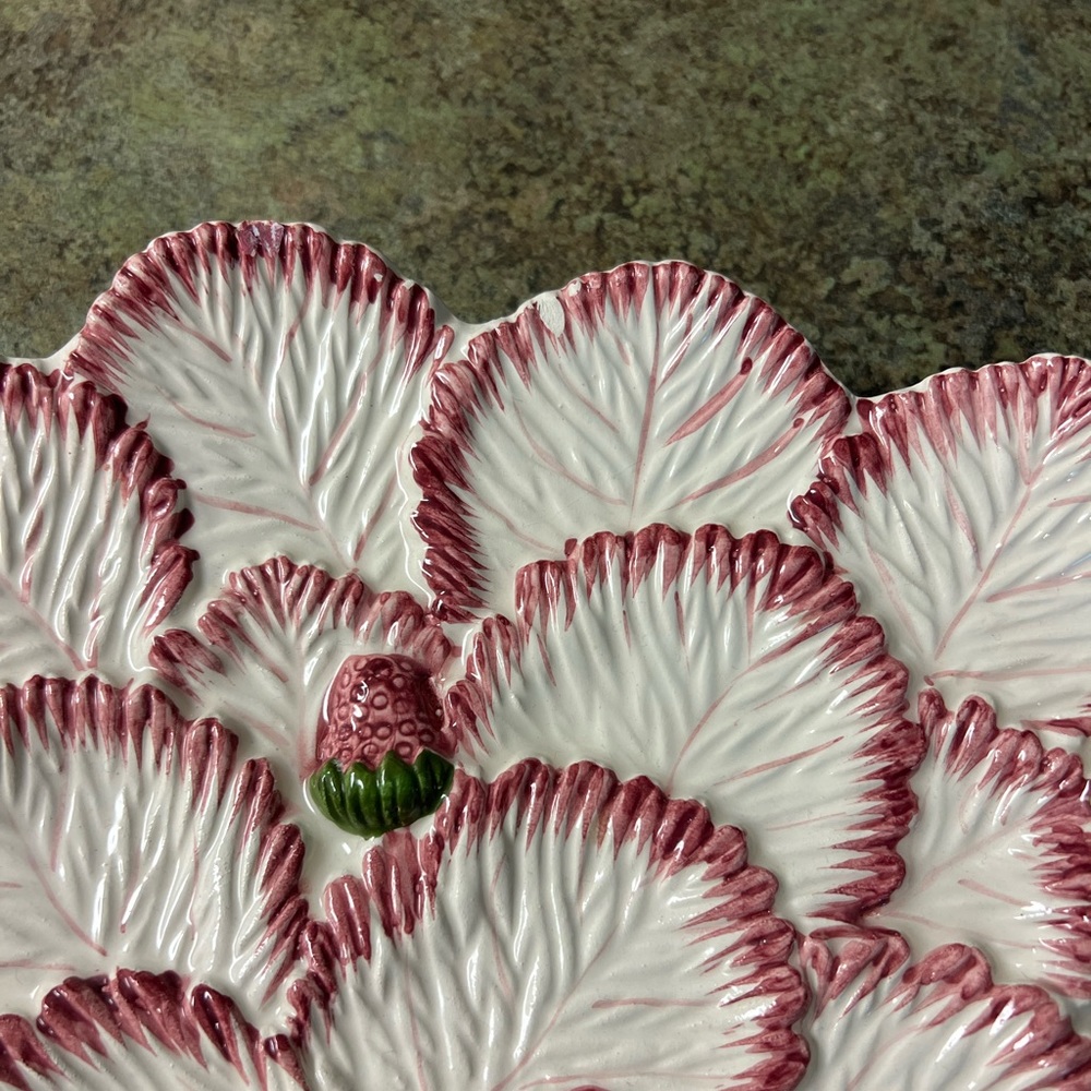 Vintage Strawberry Platter by Jay Willfred - Picture 3 of 5